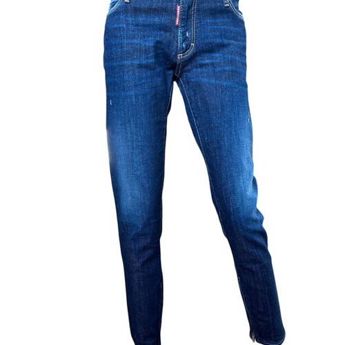 Dsquared2 women's blue skinny jeans like new, size L