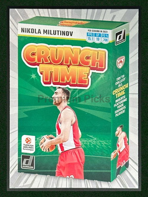 Panini Donruss EuroLeague Crunch Time Nikola Milutinov 2023-24 new