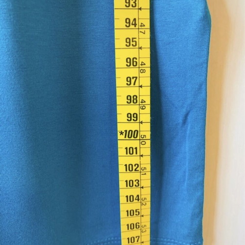 Forever21 cotton turquoise dress like new, midi short sleeve