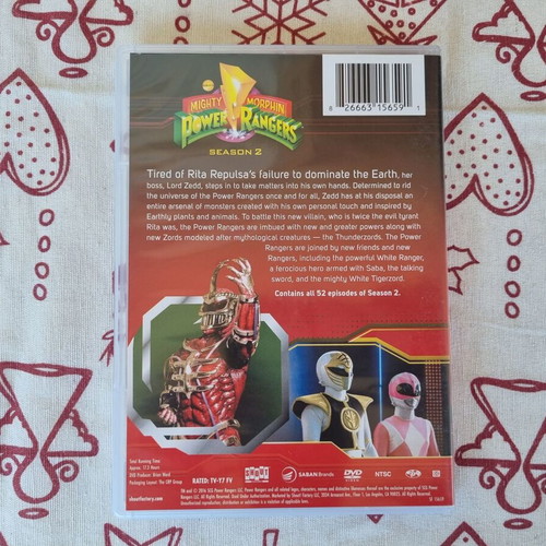 Mighty Morphin Power Rangers Complete Series 18-DVD Set like new