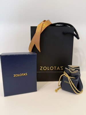 Zolotas packaging set with box, pouch and gift bag, new