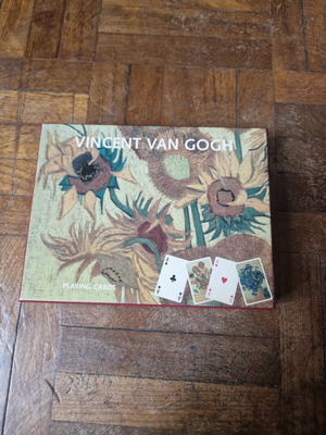Van Gogh Museum Amsterdam collectible double playing card set like new