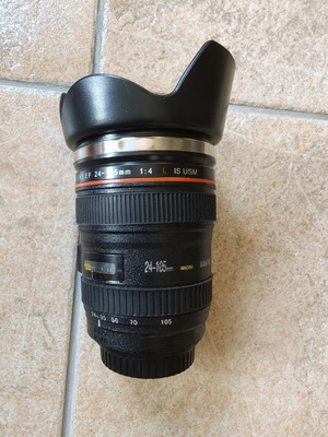 Stainless Steel Coffee Mug Camera Lens Replica Canon new