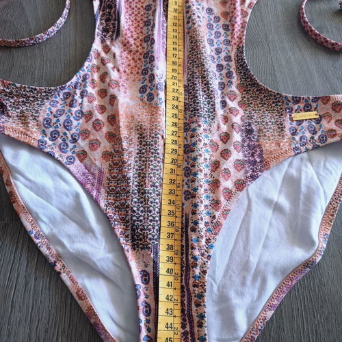 Lascana monokini new, size S/M, pink multicolor