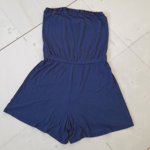 Strapless jumpsuit Celestino blue, like new, small-medium