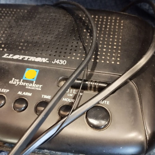 Radio used with power or batteries