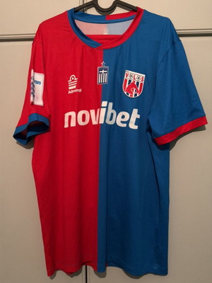 Macheorn Volos football jersey, size large, matchworn
