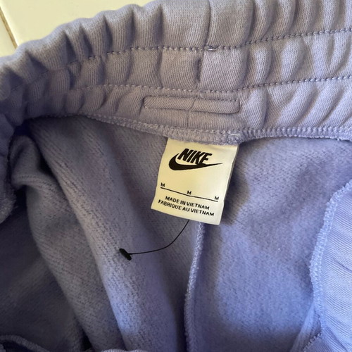 Nike Air women's shorts new, loose fit high rise, purple size M