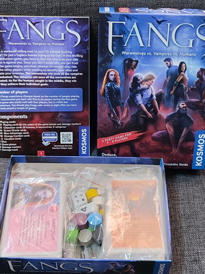 Fangs board game like new