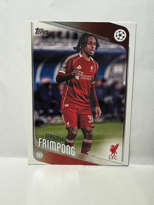 2025-26 Topps Flagship UCC Jeremie Frimpong #6 card new