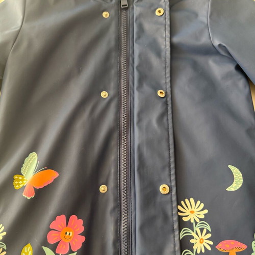 Marks & Spencer waterproof jacket for girl 4-5 years like new, blue