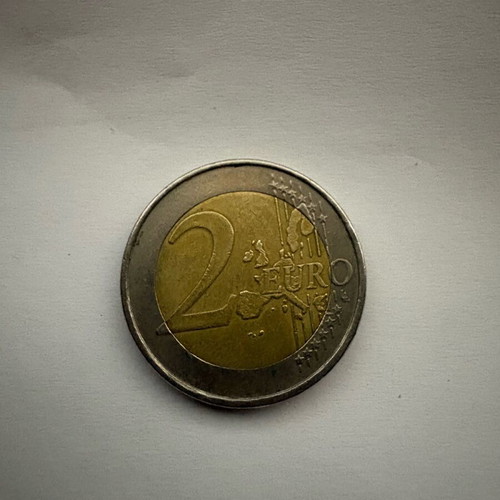 2 euro limited German coin 2002 used