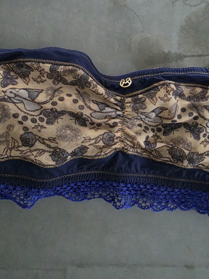 Maaji lingerie like new, beige and purple, small