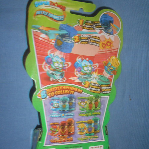 Superthings Battle Spinners Jungle Raider new