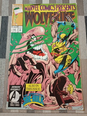 Marvel Comics Presents Wolverine #126 comic used, anniversary issue