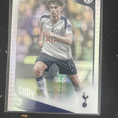 Archie Gray Refractor Topps Champions League card like new