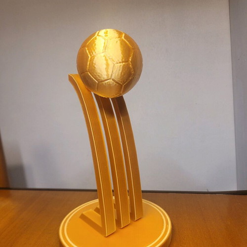 World Cup top player trophy new, height 18cm