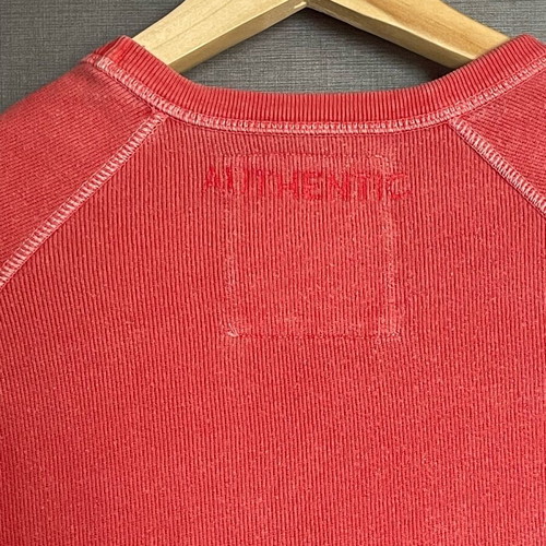 Franklin & Marshall Varsity sweatshirt vintage washed red size M like new