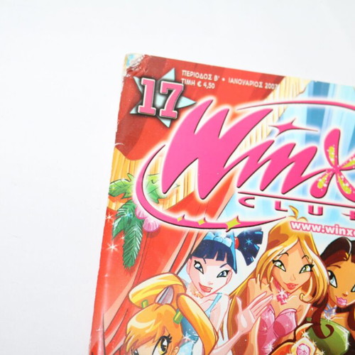 Winx Club comic issue 17 used, Greek manga magazine