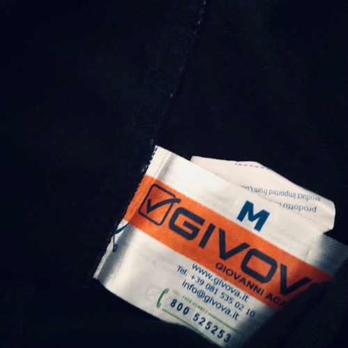 Givova tracksuit black like new, size M