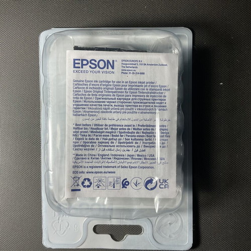 Epsom 603 Black Ink Cartridge New Sealed