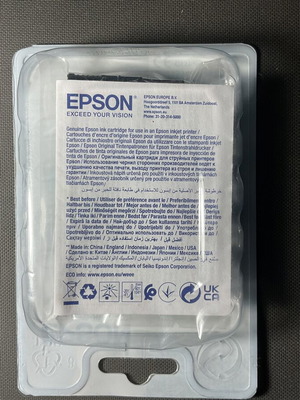 Epsom 603 Black Ink Cartridge New Sealed
