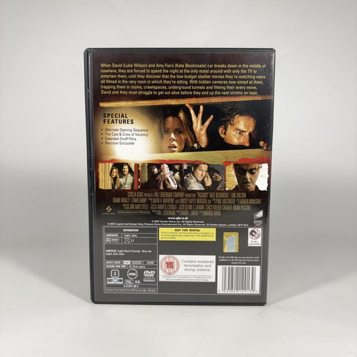 No Vacancy DVD used with English subtitles