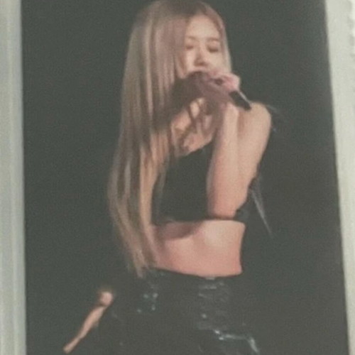 Photocard Rosé In Your Area Kpop Blackpink like new