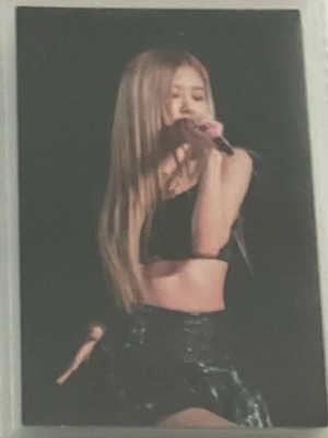 Photocard Rosé In Your Area Kpop Blackpink като нов