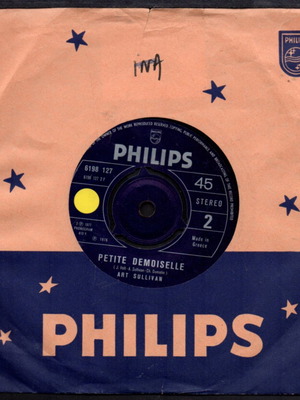 Vinyl V-151 Petite Demoiselle Art Sullivan used, 45 rpm