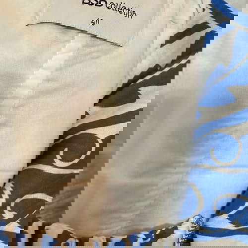 BSB maxi dress like new, size S, blue multicolor