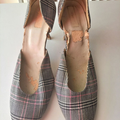 Stiletto grey and pink heels size 38 like new