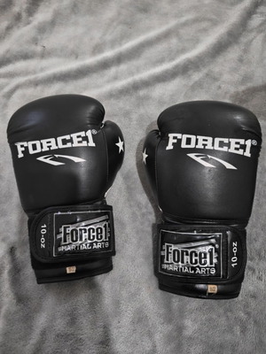 Γάντια πυγμαχίας Kick Boxing Force1 σαν καινούργιο, συνθετικό δέρμα