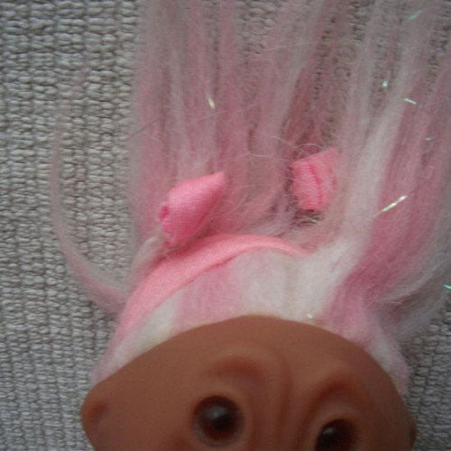 Efxoulis girl doll used with diamond 1980s