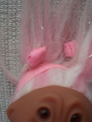 Efxoulis girl doll used with diamond 1980s