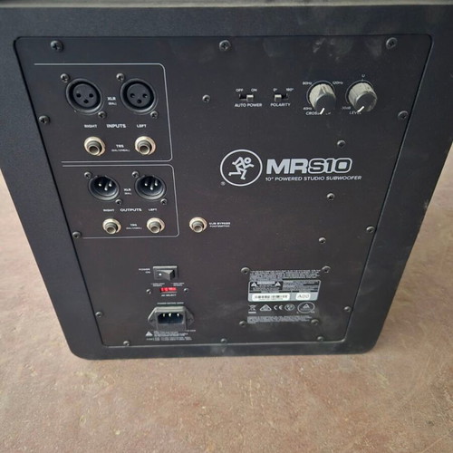 Mackie MRS10 Subwoofer like new, 10" 120W active speaker