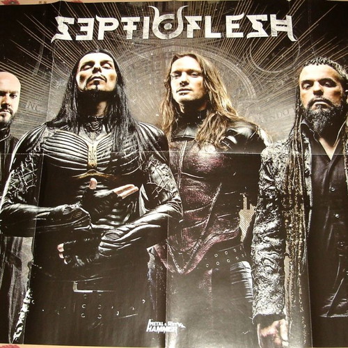 Αφίσα Septic Flesh / Planet Of Zeus καινούργια metal διπλής όψης