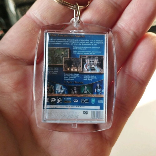 Baldur's Gate Dark Alliance 2 PS2 keychain