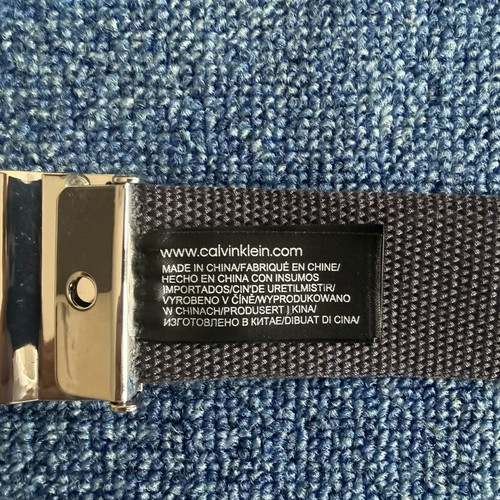 Tommy Hilfiger, Calvin Klein Jeans, Vanzetti men's belts, genuine leather