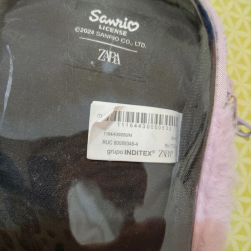 Kuromi Zara crossbody bag like new, colorful
