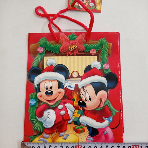 Disney Mickey and Minnie packaging paper bags used