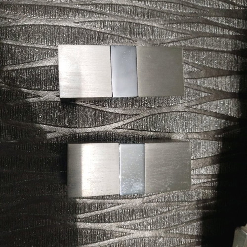 Authentic aristocratic Italian side ends Φ25 inox heavy type 2pcs used