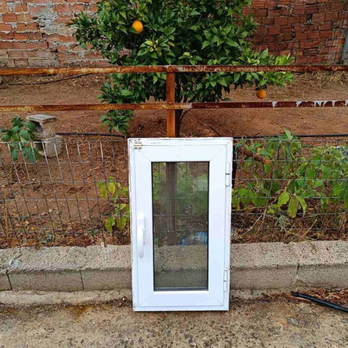 Alumil opening window used, two sizes 43x77.5 and 41.5x77.5