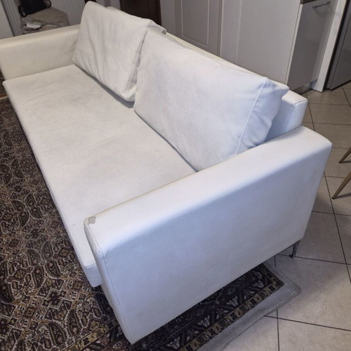 Three-seater sofa used, 210x90x85 cm