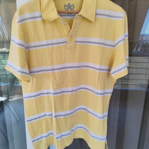 Short Sleeve Shirt used, size M, yellow