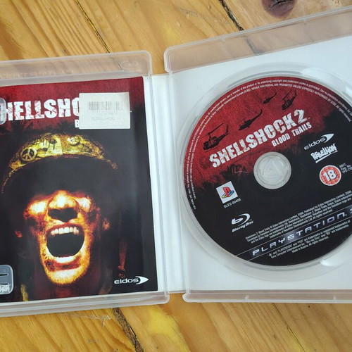 Shellshock 2 Blood Trails PS3 game used, complete with manual