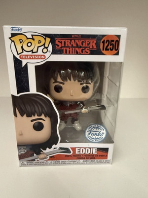 Funko Pop! Stranger Things Eddie #1250 Special Edition vinyl figure