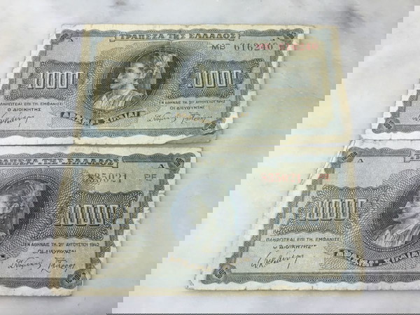 2 Χ 1000 δραχμές 1942