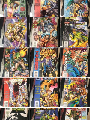 Timewalker 1994 #1-11,13-15 και Yearbook 1995#1, ολοκληρωμένο σετ, καινούργιο