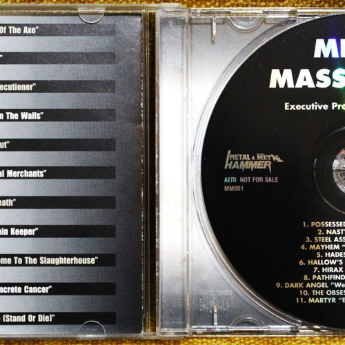Metal Massacre VI CD compilation used, Metal Blade Records